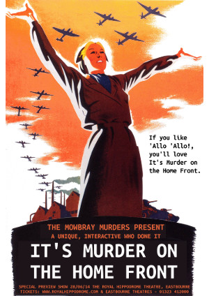 It's Murder on the Home Front Poster